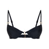 BAY LAVA Top Negro